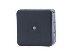 Puszka hermetyczna H55-S 85x85x37 IP55 12-wylotowa czarna