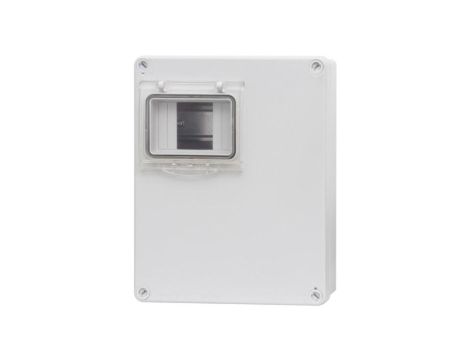 Obudowa R-240 240x190x90mm IP65 okno 4M /4 moduły/ IP 65