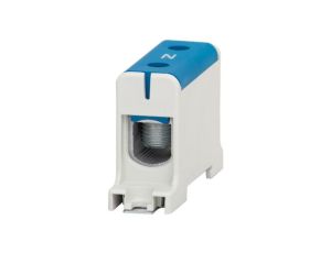 Złączka szynowa ZU 1-torowa (16mm2-95mm2) Al/Cu - niebieska