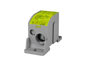 Blok rozdzielczy LKN 125A (1x35/1x16 - 6x16) Al/Cu- żółty
