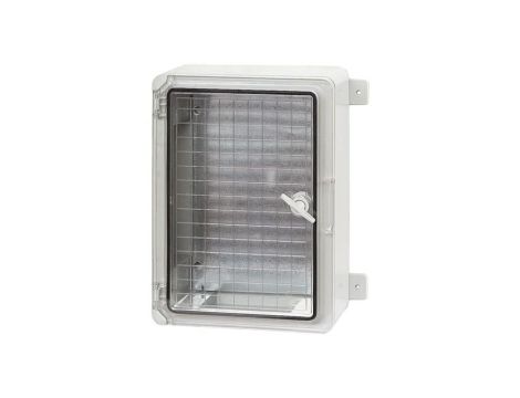 Szafa z tworzywa 500x700x250 mm IP65 drzwi przeźroczyste