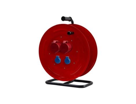 Rozgałęźnik na bębnie metalowym MAKARA-460 16A 5p, 32A 5p, 2x230V IP44