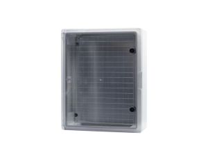 Szafa z tworzywa 400x500x180 mm IP65 drzwi przeźroczyste