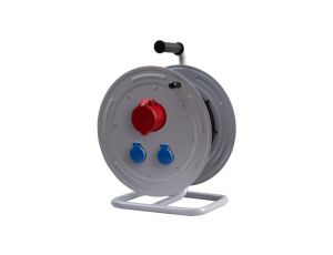 Rozgałęźnik na bębnie metalowym MAKARA-370 16A 5p, 2x230V IP44