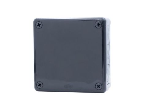 Puszka hermetyczna H55-L 118x118x46 IP55 12-wylotowa czarna