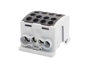 Zacisk odgałęźny HLK 100A-4 (1x25,3x16 / 1x25,3x16) Al/Cu - czarny