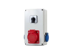 Rozdzielnica BICO - gniazda 16A 5p, 2x230V, 0/1(16A)