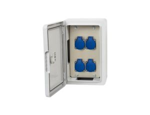 Rozdzielnica budowlana RB-200 - gniazda 4x230V