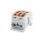 Zacisk odgałęźny HLK 125A-3 (1x35,2x25 / 1x35,2x25) Al/Cu - brązowy