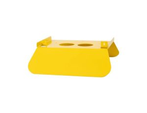 Stelaż rozdzielni metalowy żółty