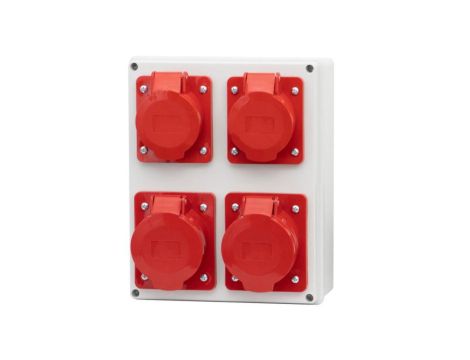 Rozdzielnica R-240 - gniazda 2x16A 5p, 2x32A 5p