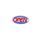 Neon PLEXI LED OPEN niebieski czerwony FPNE04X Forever Light