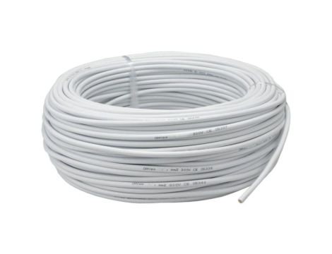 Przewód prądowy H03VV-F / OMY 300V 3x1 biały linka Elektrokabel 500m