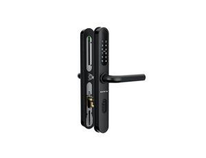 Elektroniczny zamek do drzwi SmartLock RC SLIM UNI sz=41mm (13,56Mhz Mifare, kod PIN, Bluetooth)