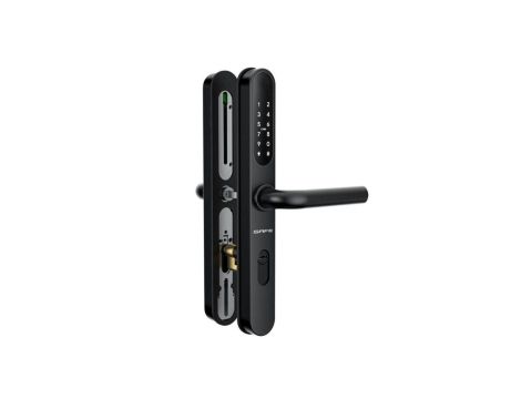 Elektroniczny zamek do drzwi SmartLock RC SLIM UNI sz=41mm (13,56Mhz Mifare, kod PIN, Bluetooth)