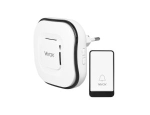 Dzwonek bezprzewodowy 110-240V / przycisk kinetyczny VA0242 Vayox