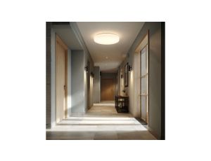 Plafoniera LED z czujnikiem MW 5.8GHz,4000K, 12W, 950lm, IP44, MCE347