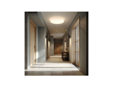 Plafoniera LED z czujnikiem MW 5.8GHz,4000K, 12W, 950lm, IP44, MCE347