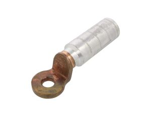 Końcówka oczkowa o otworze M12, przekroju przewodu 185mm, zaciskana na przewód BM70608
