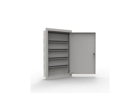 Rozdzielnica natynkowa metalowa 96 modułowa 4x24 544x836x130 RAL9003 IP30 MN96/4/24