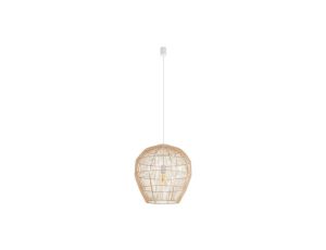 Lampa wisząca HAITI M Naturalne drewno 11164 Nowodvorski