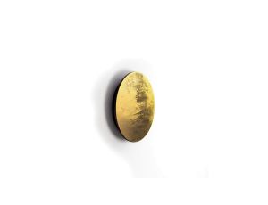 Kinkiet RING LED WOOD M Gold wood 10281 Nowodvorski Lighting