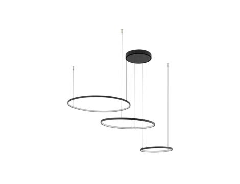 Lampa wisząca CIRCOLO LED 45W 1800lm 4000K Czarny 10867 Nowodvorski Lighting