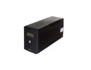 Zasilacz awaryjny UPS Line-Ineractive LCD 600VA/360W 1x12V/7Ah AVR 2xSCHUKO USB RJ11 DN-170063-LCD