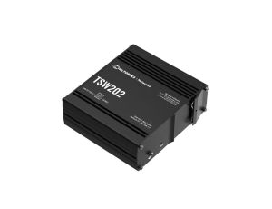 Switch 8x RJ45 1000Mb/s, 2x SFP, 2-pin DC. L2, zarządzalny Teltonika TSW202