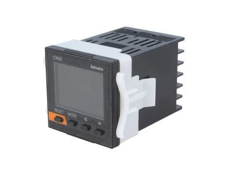 CX6S-1P4F Licznik elektroniczny z wyświetlaczem LCD, czas/impulsy, OUT:SPDT, IN:napięciowe