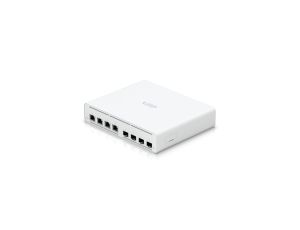 Switch 4x 2.5 GbE RJ45 Passive PoE, 4x SFP+, 160 W, Power TransPort Ubiquiti UISP-S-Plus EU
