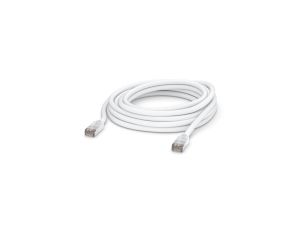 Patchcord LAN Zewnętrzny, Cat.5e STP, 8m, biały Ubiquiti UACC-Cable-Patch-Outdoor-8m-WH
