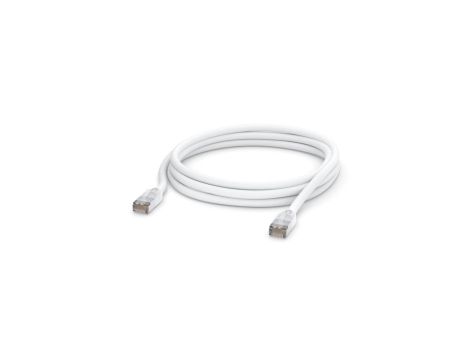 Patchcord LAN Zewnętrzny, Cat.5e STP, 3m, biały Ubiquiti UACC-Cable-Patch-Outdoor-3m-WH