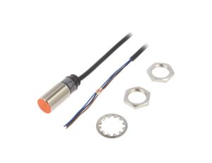 Czujnik indukcyjny o zasięgu 0...5mm, PNP / NO, 10...30VDC, M18, IP67 PR18-5DP