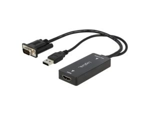Konwerter, D-Sub 15-PIN HD/HDMI/USB A CV0060