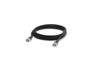 Patchcord LAN Zewnętrzny, Cat.5e STP, 3m, czarny Ubiquiti UACC-Cable-Patch-Outdoor-3m-BK