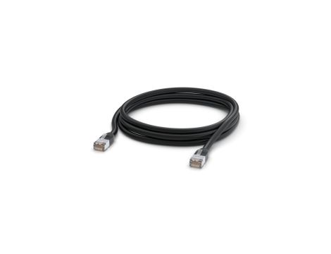 Patchcord LAN Zewnętrzny, Cat.5e STP, 3m, czarny Ubiquiti UACC-Cable-Patch-Outdoor-3m-BK