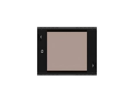 Szafa rack beznarzędziowy montaż, montowana na ścianie Extralink Premium 9U 600x450 Czarna