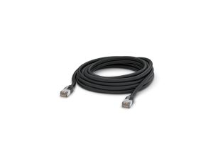 Patchcord LAN Zewnętrzny, Cat.5e STP, 8m, czarny Ubiquiti UACC-Cable-Patch-Outdoor-8m-BK