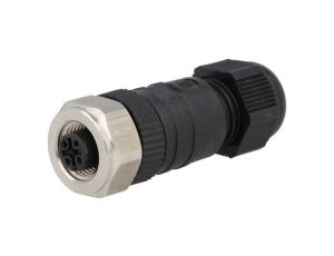 Wtyk M12 -PIN 5 żeńskie kod A-DeviceNet / CANopen na przewód RKCN5/9