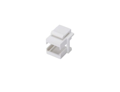 Adapter mocowania typu keystone pod adapter SC simplex / LC duplex, kolor biały ALANTEC MKA-SC-B