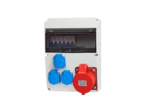 Rozdzielnica stacjonarna 11M 16A/5P 3x230V +zabezpieczenia RSW013C013