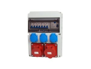 Rozdzielnica stacjonarna 11M 32A/5P 16A/5P 3x230V + zabezp. RSW113FC111