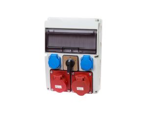 Rozdzielnica stacjonarna 11M L-0-P 32A/P 16A/P 2x230V RSWLP112