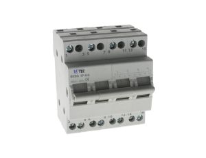 Przełącznik modułowy sieć-agregat agregat-sieć 1-0-2 I-0-II 4P 40A 400V BX9G