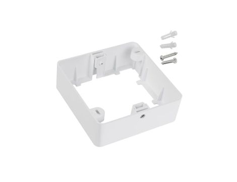 Adapter natynkowy Maclean, do panelu LED 9W, kwadratowy, 120*120*38mm, MCE378 S