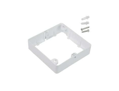 Adapter natynkowy Maclean, do panelu LED 18W , kwadratowy, 170*170*38mm, MCE379 S