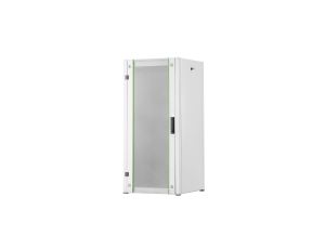 Szafa teleinformatyczna rack 19 cali Hyper Pro 26U 600x600, drzwi szklane, kolor szary Digitus Professional DN-51001
