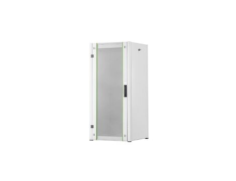 Szafa teleinformatyczna rack 19 cali Hyper Pro 26U 600x600, drzwi szklane, kolor szary Digitus Professional DN-51001