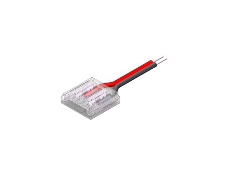 Złącze do taśmy LED - MC - MONO 12mm - SMD - jednostronne z przewodem - ED00033893